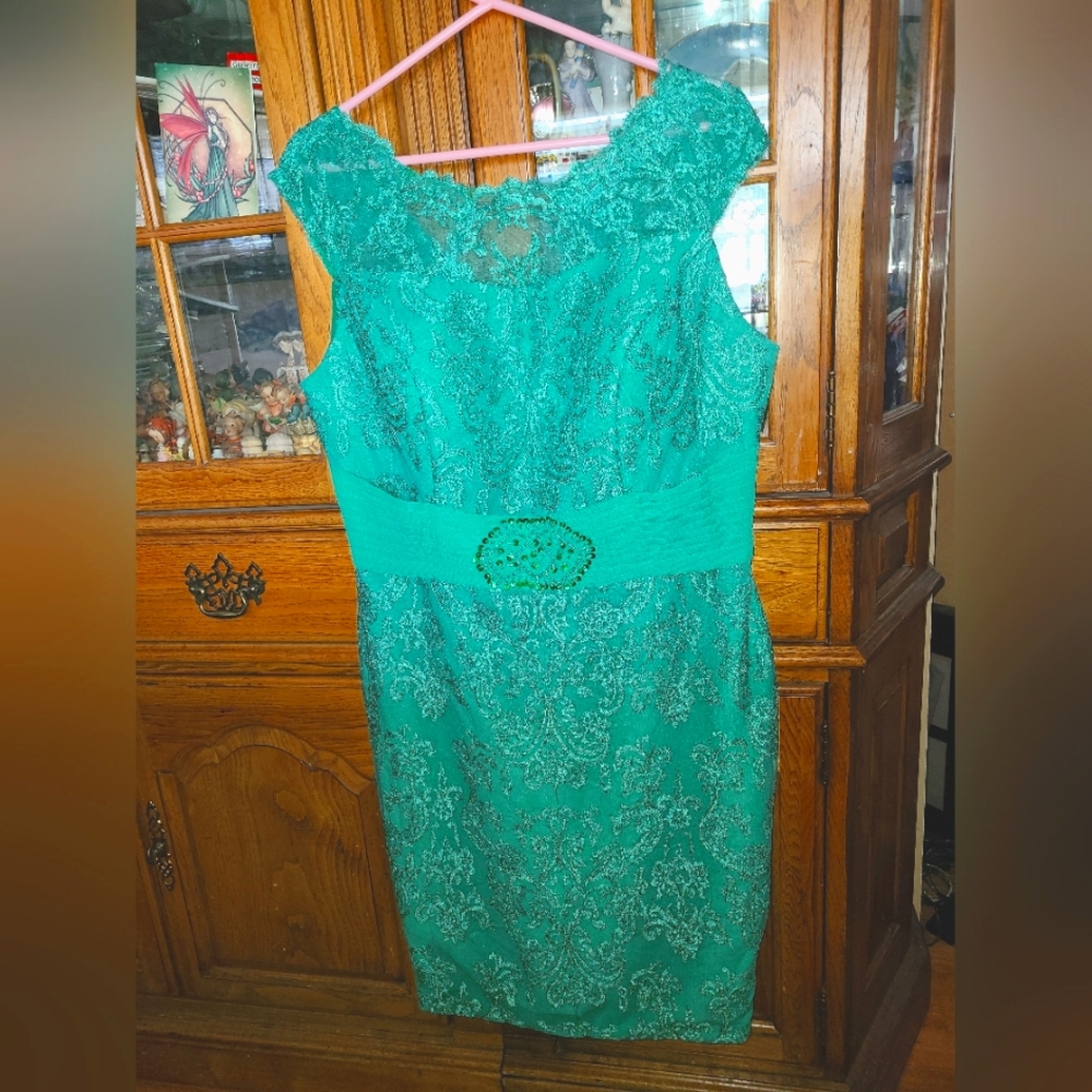 AUPRP Emerald Green Dress Brand New